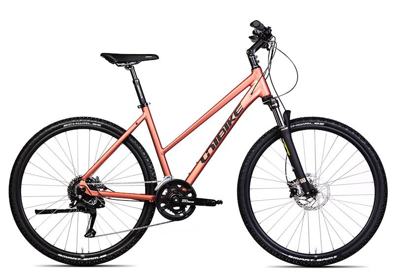 Rower Unibike Crossowy 28" Crossfire LDS koralowy 21"