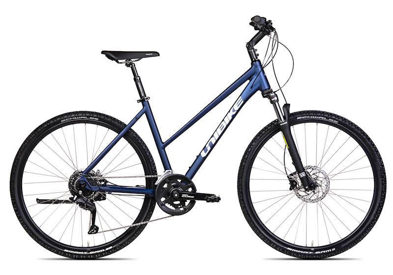 Rower Unibike Crossowy 28" Crossfire LDS granatowy 17"