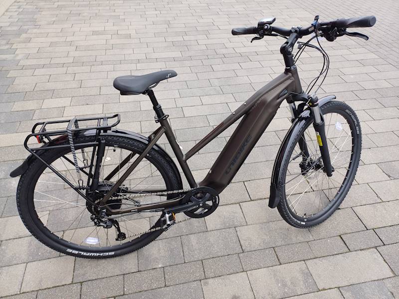 Rower Unibike E-Bike 28" Falcon LDS EQ ciemnozielony 19"