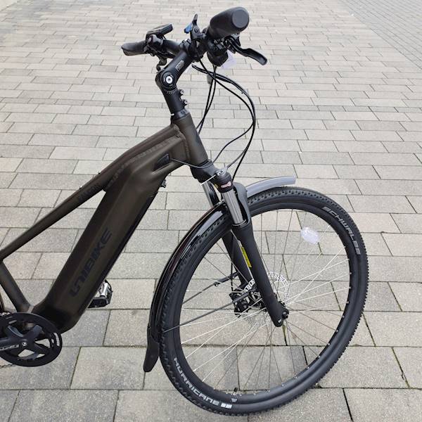 Rower Unibike E-Bike 28" Falcon LDS EQ ciemnozielony 19"