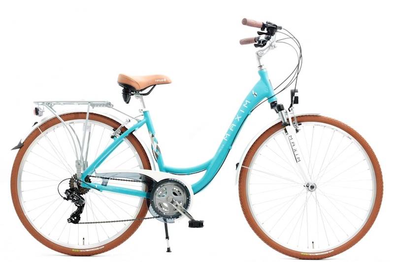 Rower Maxim Miejski 28" MC 1.4.21 turkusowy 18"