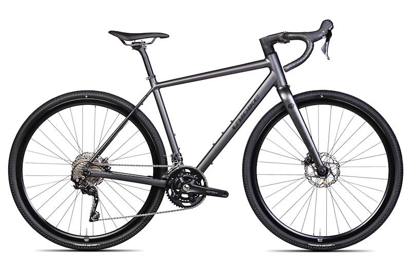 Rower Unibike Gravel 28" Tier grafitowy 53 cm