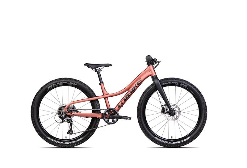 Rower Unibike Rock 24" koralowy 12"