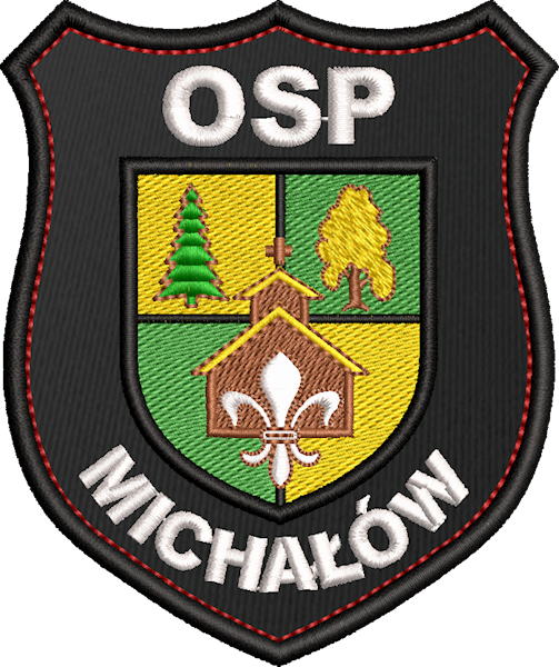 Emblemat haftowany OSP MICHAŁÓW