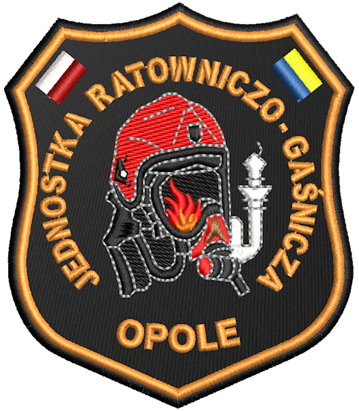 Emblemat haftowany PSP - JRG OPOLE