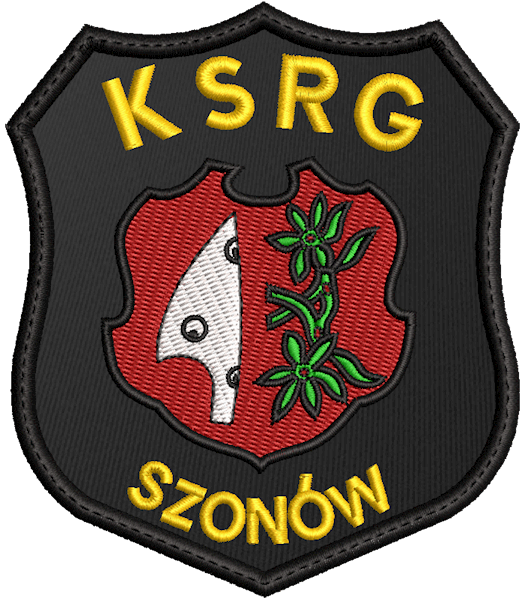 Emblemat haftowany OSP KSRG SZONÓW