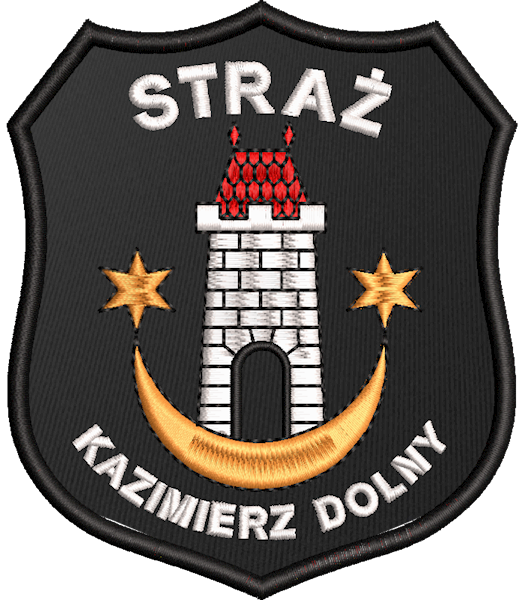 Emblemat haftowany OSP KAZIMIERZ DOLNY