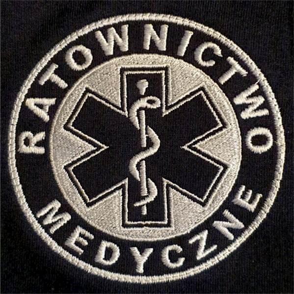 Koszulka z haftem RATOWNICTWO MED.