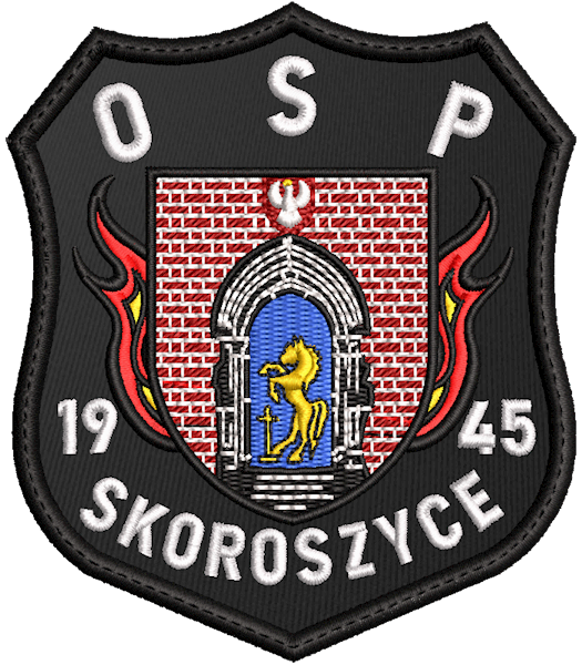 Emblemat haftowany OSP SKOROSZYCE