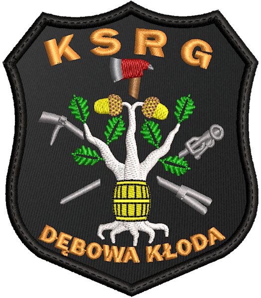 Emblemat haftowany OSP DĘBOWA KŁODA