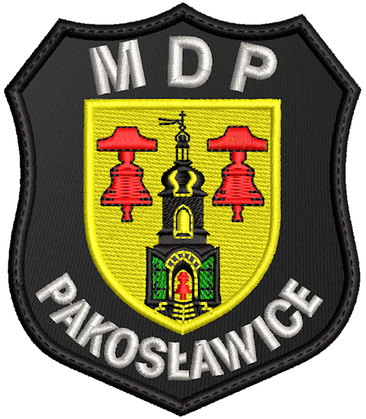 Emblemat haftowany MDP PAKOSŁAWICE