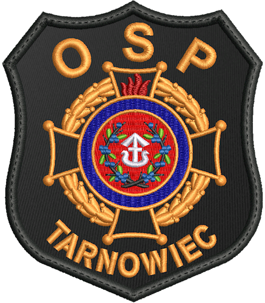 Emblemat haftowany OSP TARNOWIEC