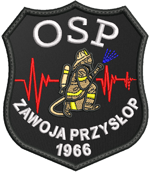 Emblemat haftowany OSP Zawoja Przysłop