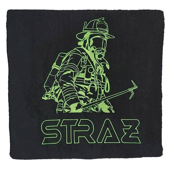 Ręcznik z haftem logo STRAŻAK wym. 70x140