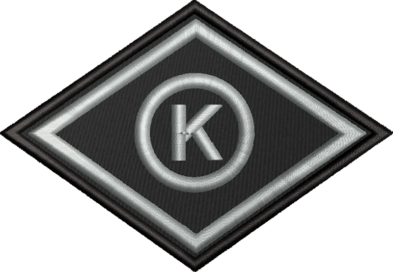 Emblemat haftowany OSP- kierowca
