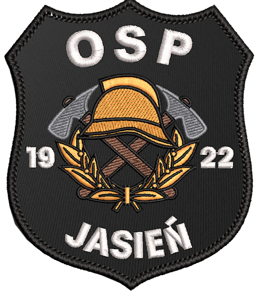 Emblemat haftowany OSP - JASIEŃ