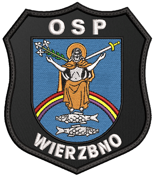 Emblemat haftowany OSP - WIERZBNO