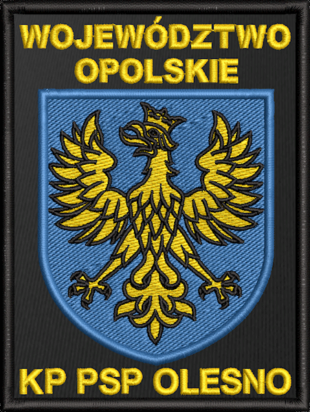 Emblemat haftowany PSP OLESNO