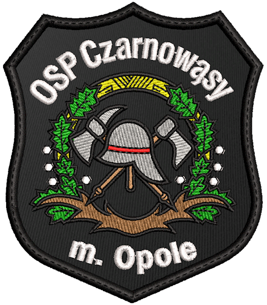 Emblemat haftowany OSP - CZARNOWĄSY