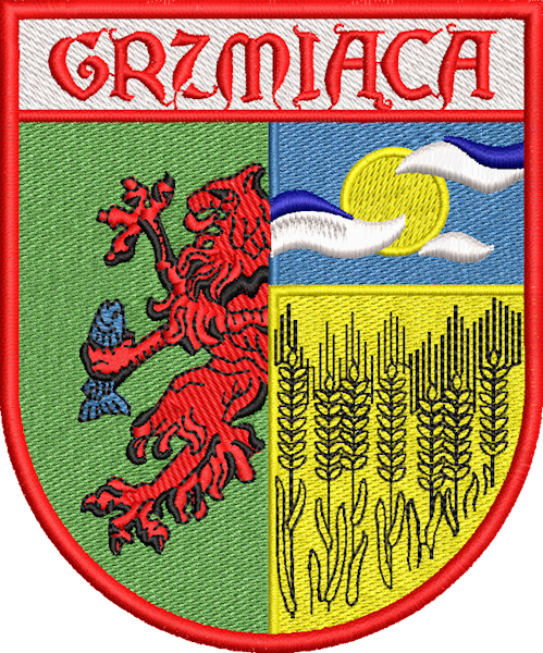 Emblemat haftowany OSP - GRZMIĄCA