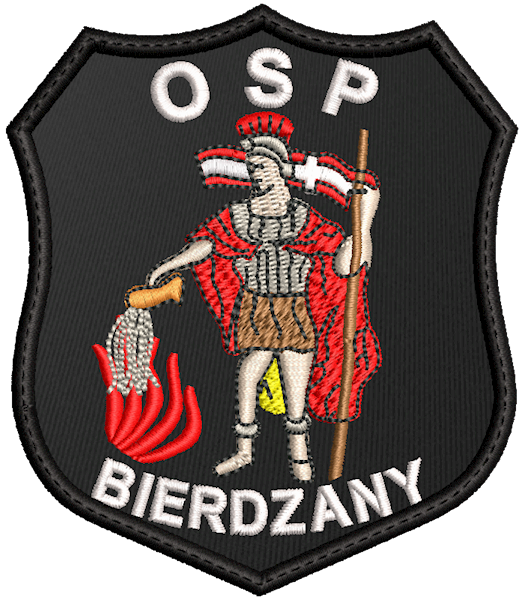Emblemat haftowany OSP - FLORIAN