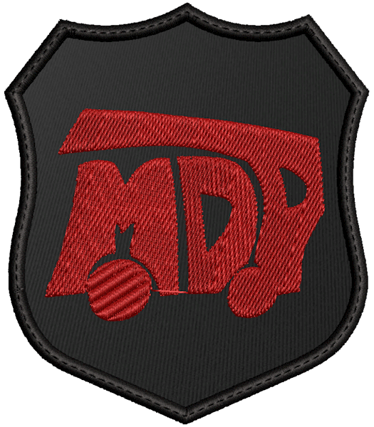 Emblemat haftowany MDP