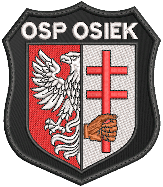 Emblemat haftowany OSP - OSIEK
