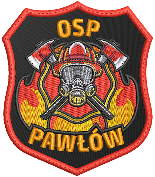 Emblemat haftowany OSP - PAWŁÓW