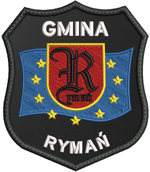 Emblemat haftowany GMINA RYMAŃ