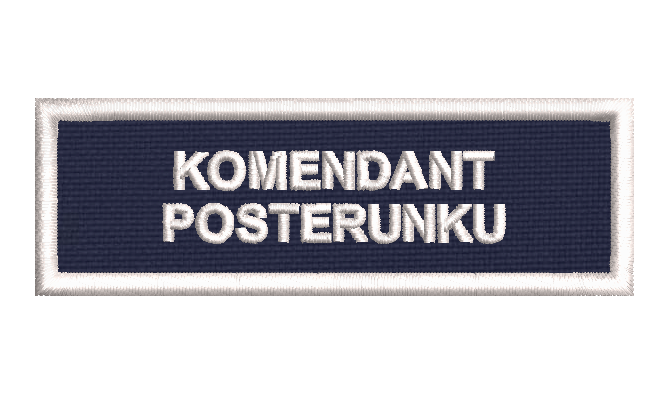 Dystynkcja - haftowana oznaka stanowiska - Państwowa Straż Łowiecka