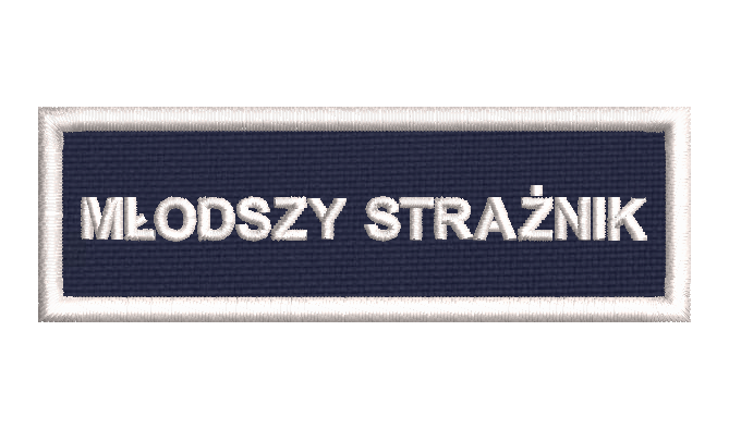 Dystynkcja - haftowana oznaka stanowiska - Państwowa Straż Łowiecka