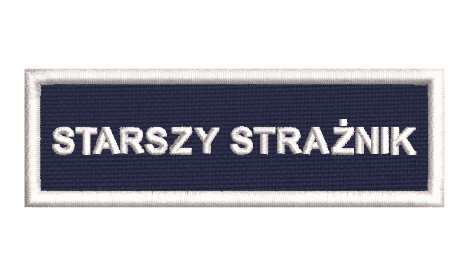 Dystynkcja - haftowana oznaka stanowiska - Państwowa Straż Łowiecka
