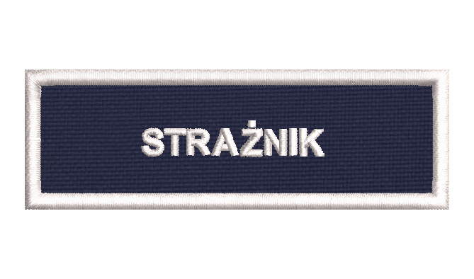 Dystynkcja - haftowana oznaka stanowiska - Państwowa Straż Łowiecka
