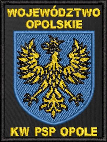 Emblemat haftowany KM PSP OPOLE