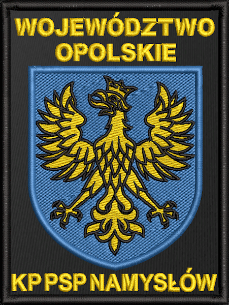 Emblemat haftowany PSP NAMYSŁÓW