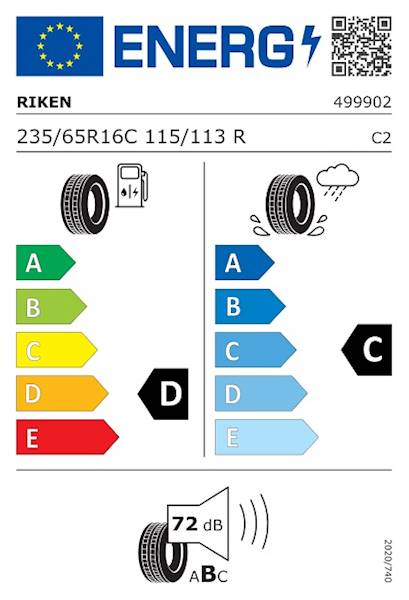 OPONA RIKEN 235/65 R16C 115/113R CARGO