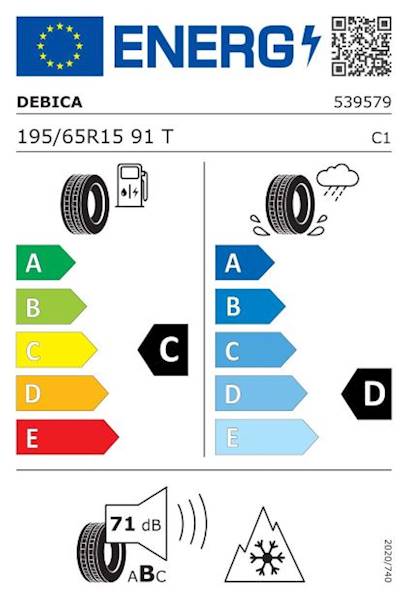 OPONA DĘBICA 195/65 R15 91 T FRIGO 2