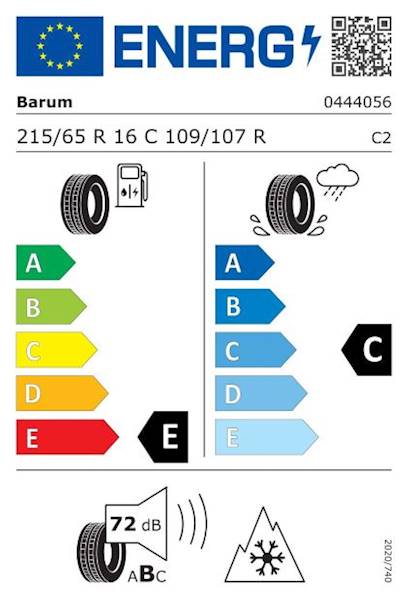 OPONA BARUM 215/65 R16 109/107 R SNOVANIS 3