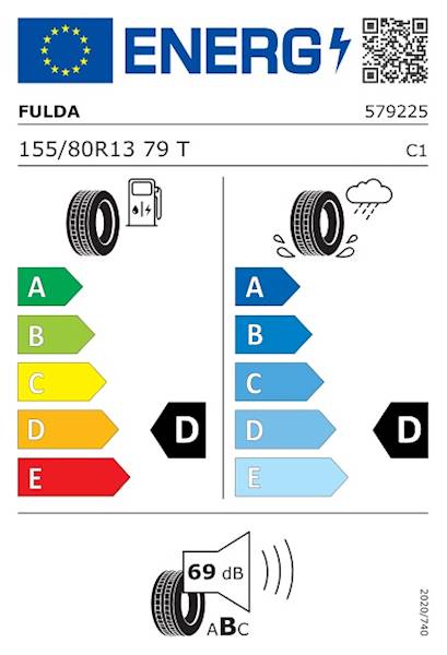 OPONA FULDA 155/80 R13 79 T ECOCONTROL