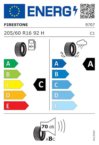 OPONA FIRESTONE 205/60 R16 92 H ROADHAWK