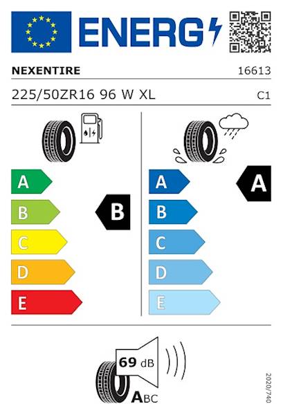 OPONA NEXEN 225/50 R16 96 W N'FERA PRIMUS FR XL DOT2022