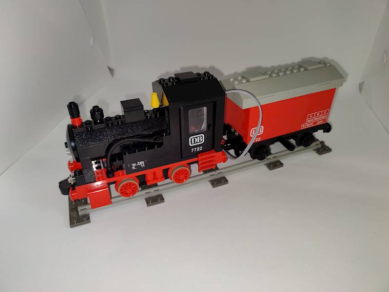 LEGO City 7722 Steam Cargo Train