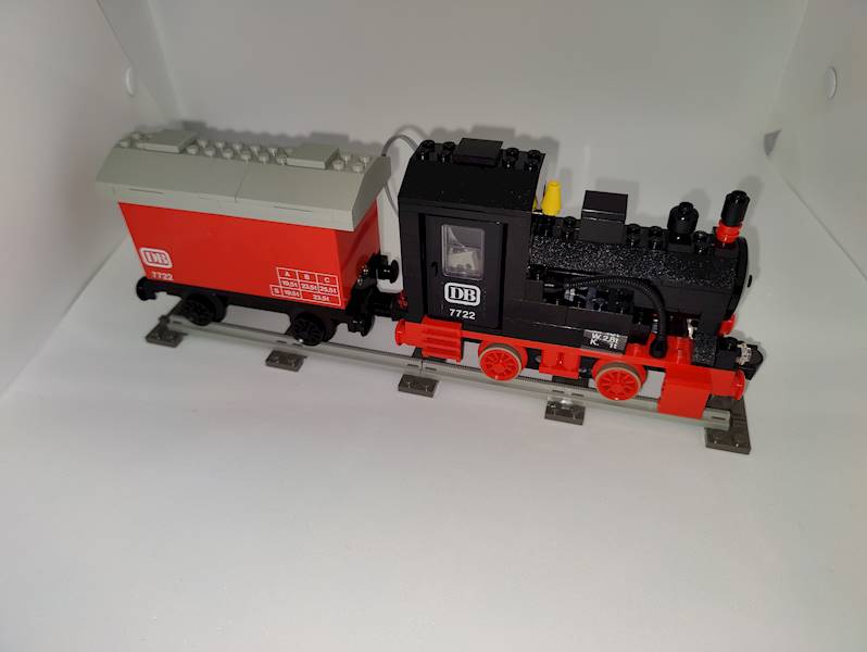LEGO City 7722 Steam Cargo Train