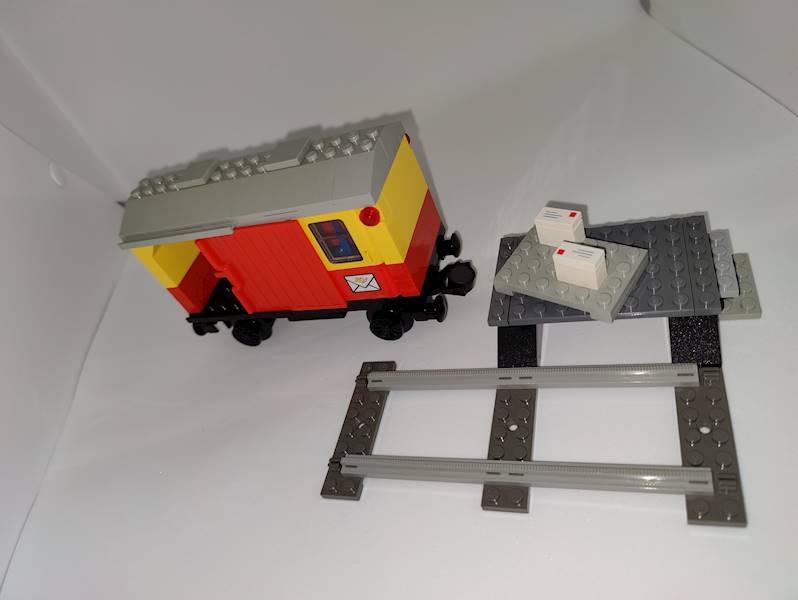 LEGO City 7722 Steam Cargo Train