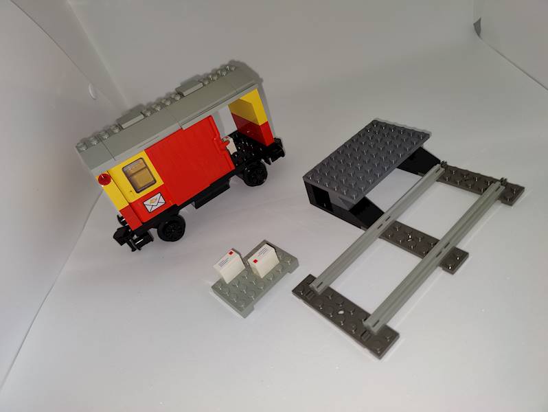 LEGO City 7722 Steam Cargo Train