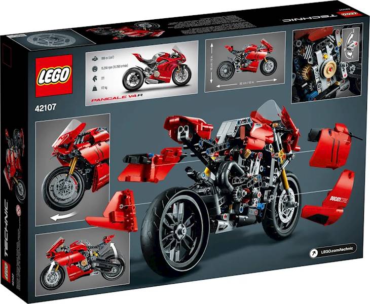 LEGO Technic 42107 Ducati Panigale V4 R