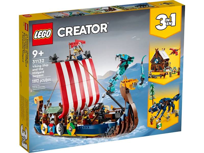 LEGO Creator 31132 Viking ship