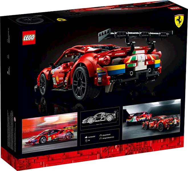 LEGO Technic 42125 Ferrari 488 GTE AF Corse 51