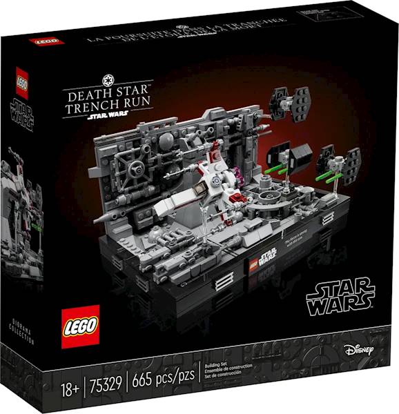 LEGO Star Wars 75329 Diorama Death Star Trench Run