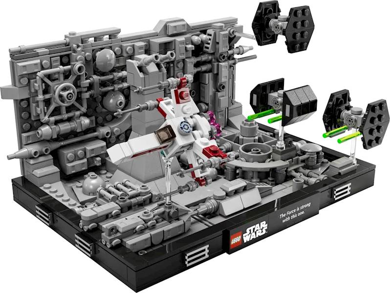 LEGO Star Wars 75329 Diorama Death Star Trench Run
